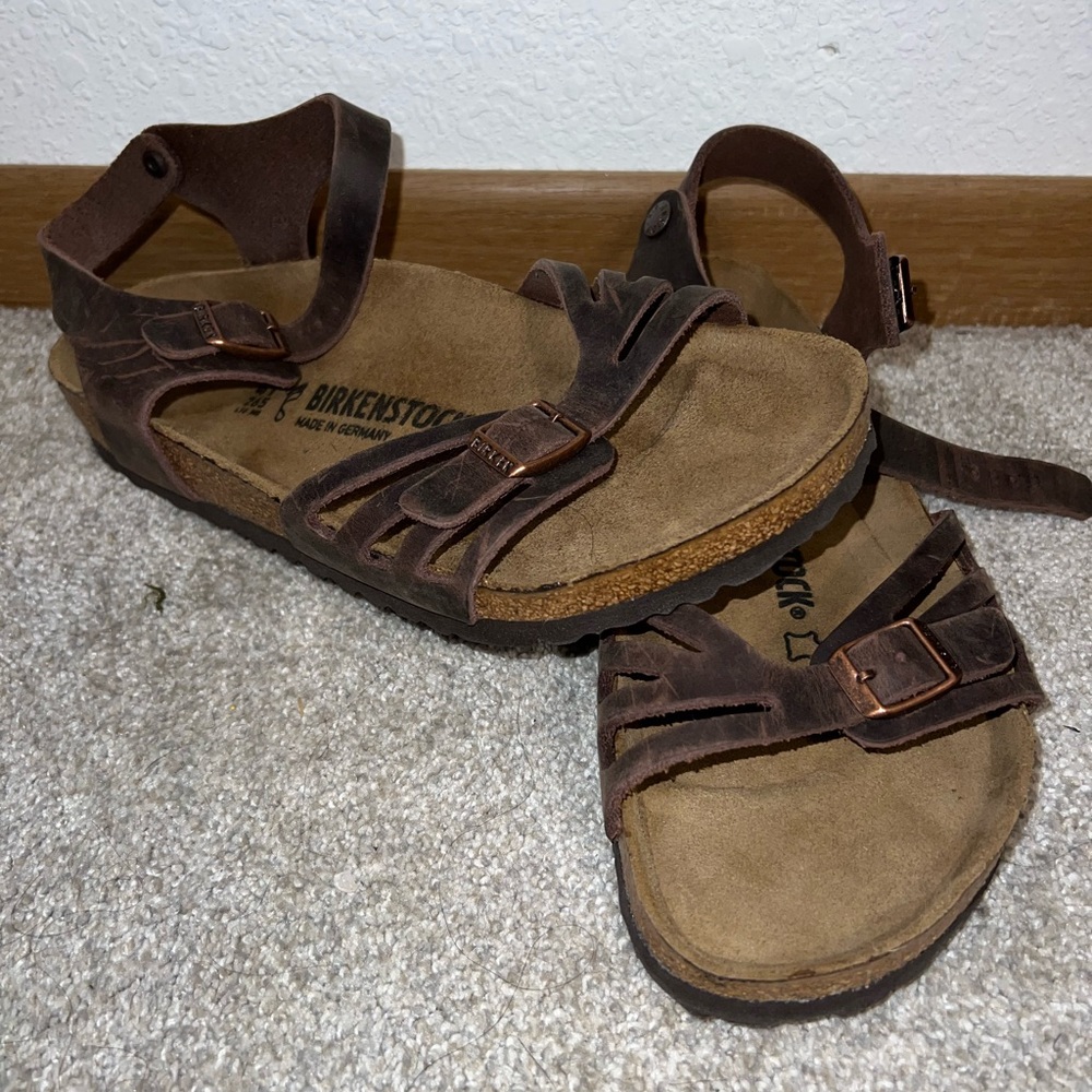 Women’s Brown 1 Strap w/back Birkenstock Sandals